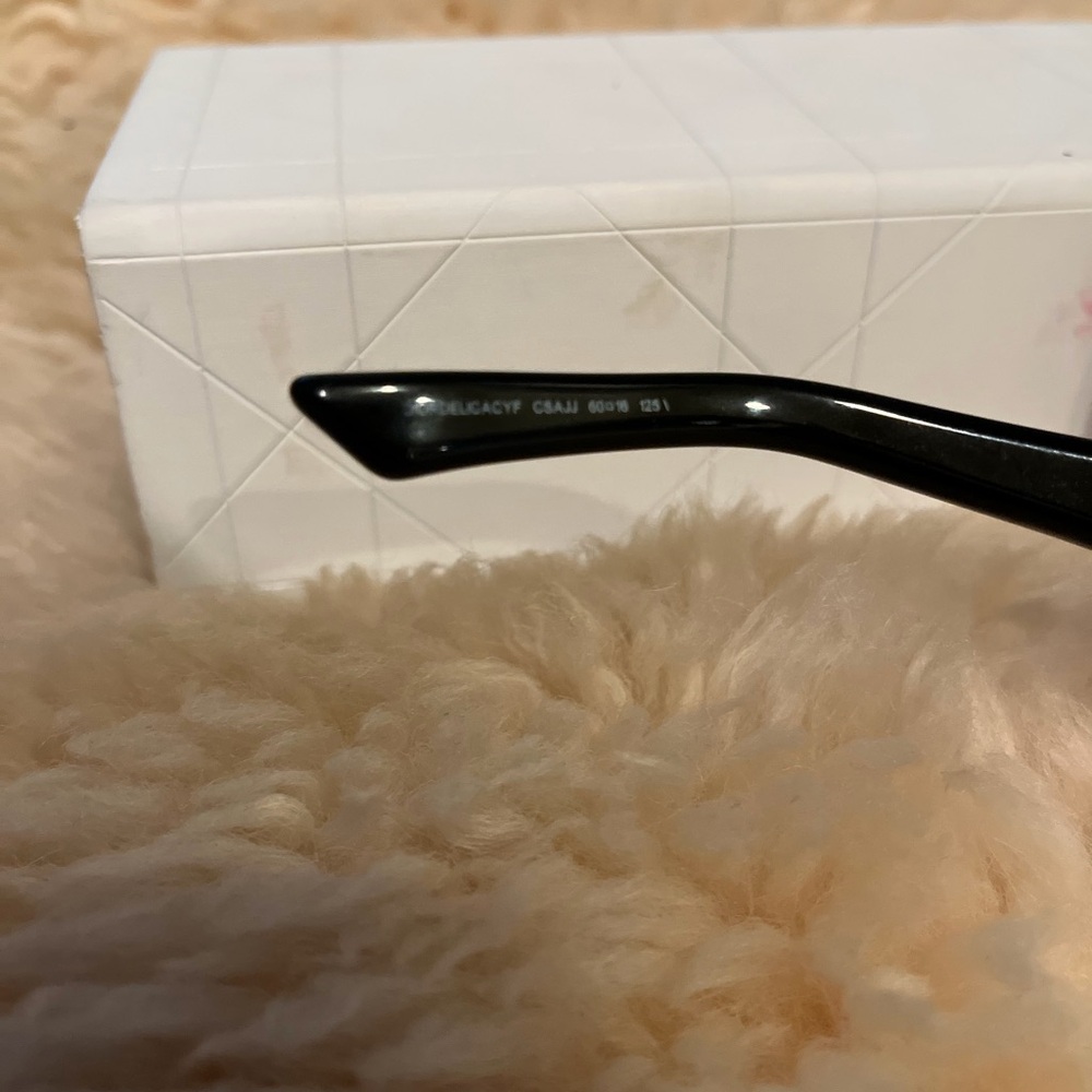 Dior Black Sunglasses with Crystal Accents - Picture 9 of 12